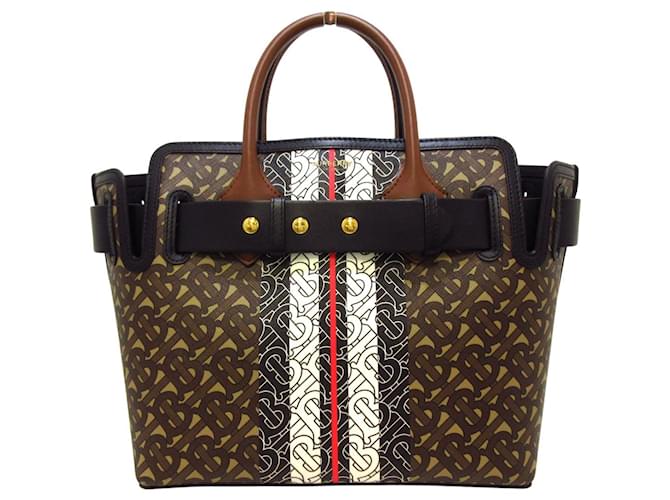 Burberry Belt bag Brown Cloth ref.424885 - Joli Closet