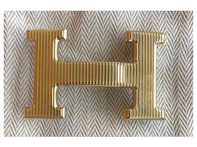 Constance Fivela de cinto Hermès Dourado
