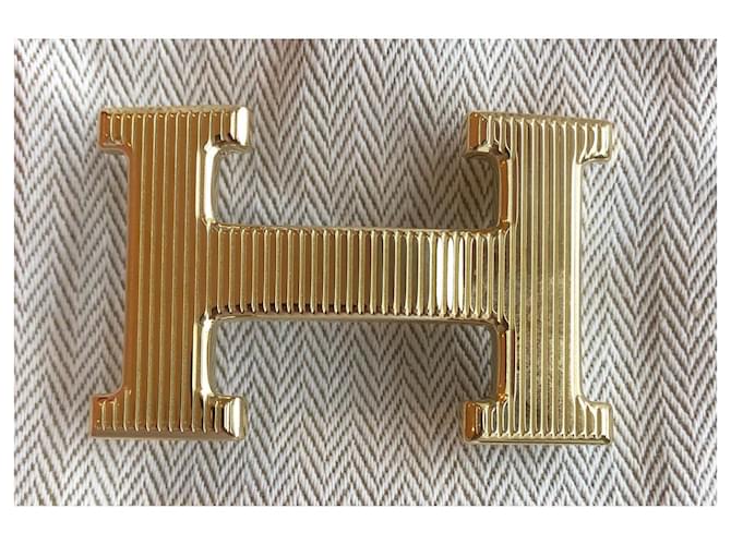 Constance Hermès belt buckle Golden Metal  ref.425223