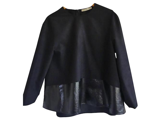 Balenciaga Tops Black Polyester  ref.425963