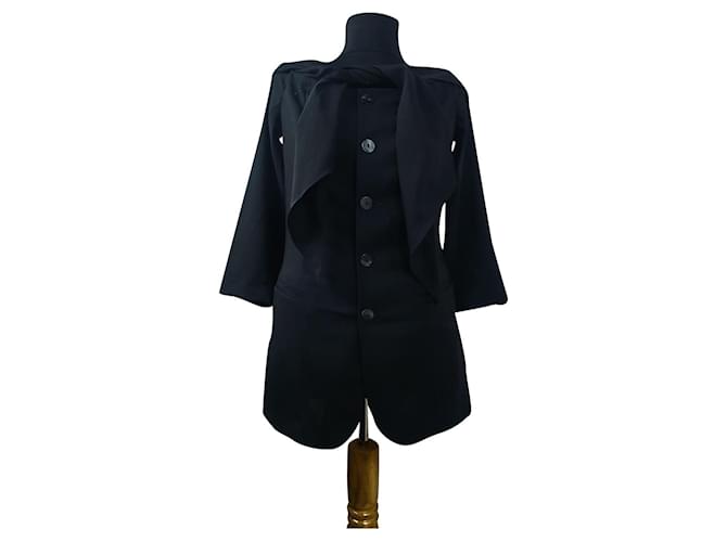 Jean Paul Gaultier Jackets Black Wool  ref.426003