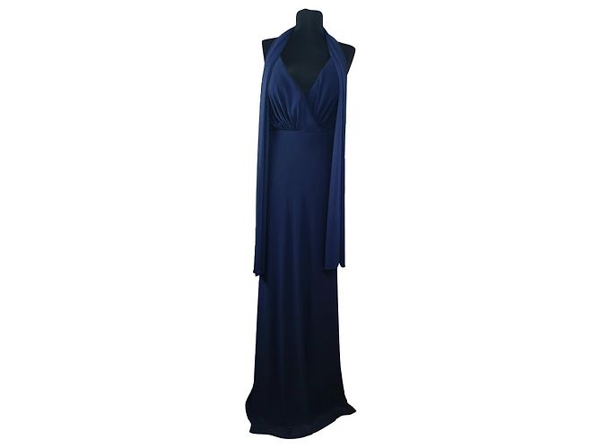 Autre Marque FOREVER UNIQUE Maxikleid Marineblau
