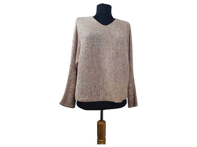 Maje Multi Color Oversize Sweater Multiple colors