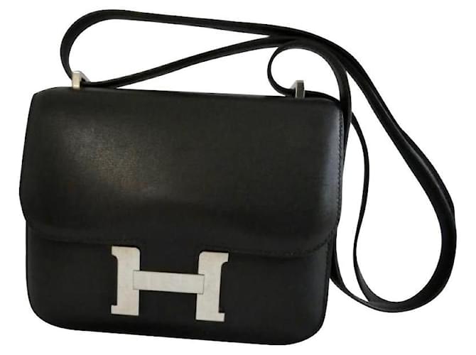 Hermès Hermes Constance Nero Pelle  ref.426415