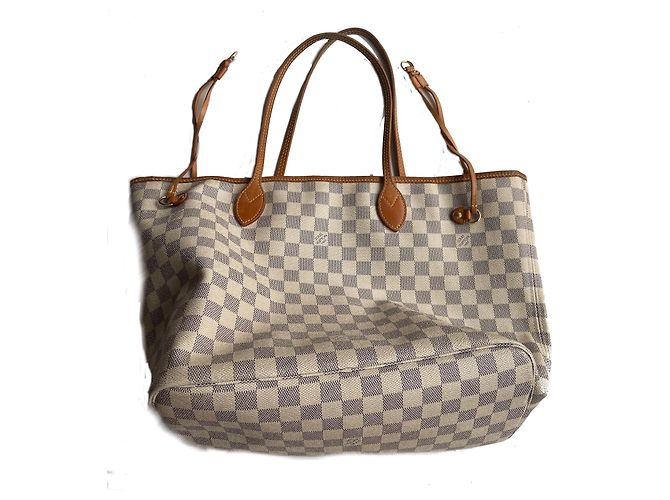 Louis Vuitton Neverfull MM Blu