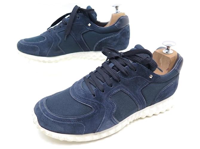 CHAUSSURES VALENTINO SOUL AM TNA40Y0 41.5 BASKETS TOILE BLEU SNEAKERS SHOES  ref.426565
