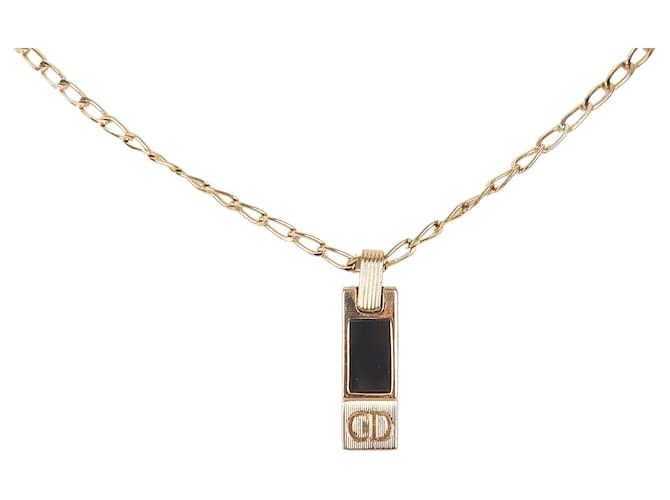 dior locket necklace
