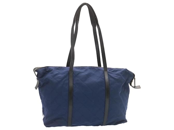 prada navy tote