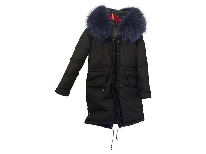 Giacca di pelliccia Mr & Mrs Italy New York nera