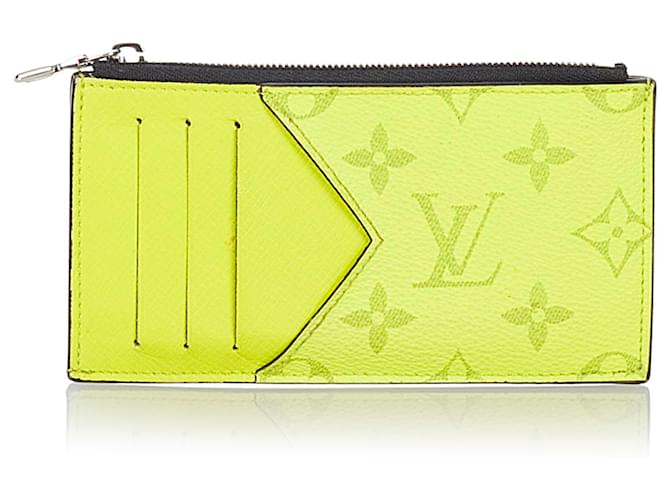 Louis Vuitton Monogram Mens Wallets & Card Holders, Yellow