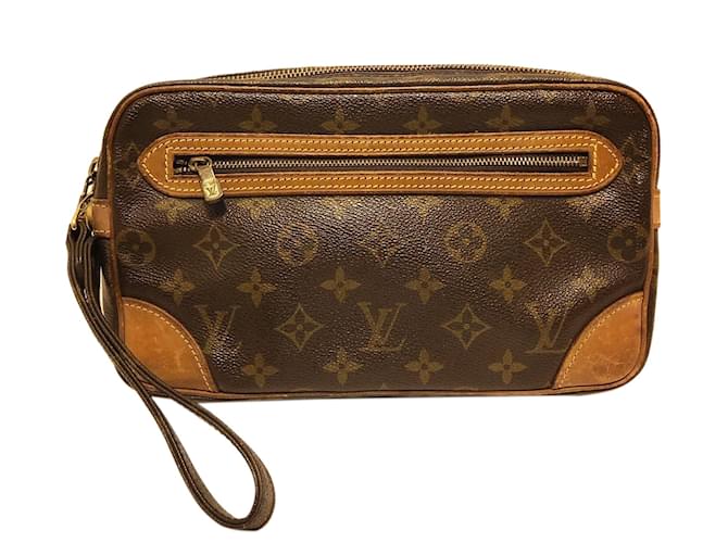 Louis Vuitton Monogram Marly Dragonne GM Wristlet