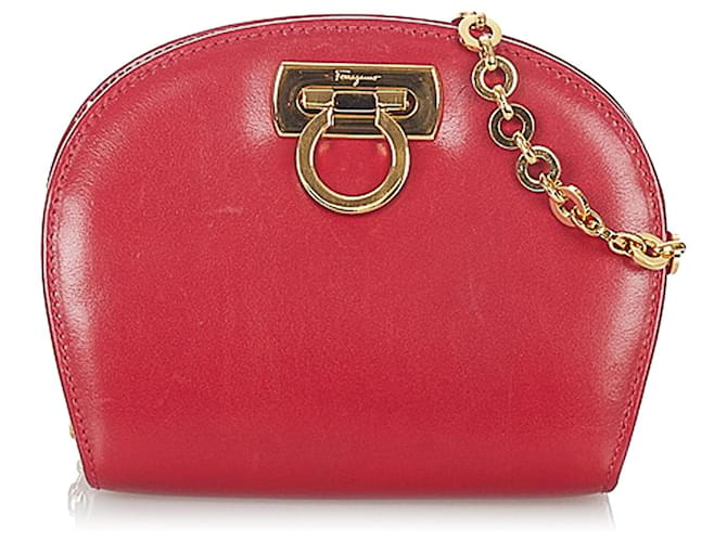 Ferragamo Women's Mini Bag with New Gancini Chain