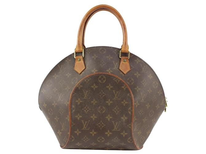 Louis Vuitton Monogram Ellipse MM Shell Bag Leather  ref.428514