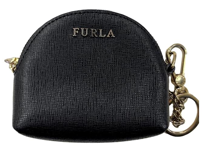 Furla Purses, wallets, cases Black Leather  ref.428809