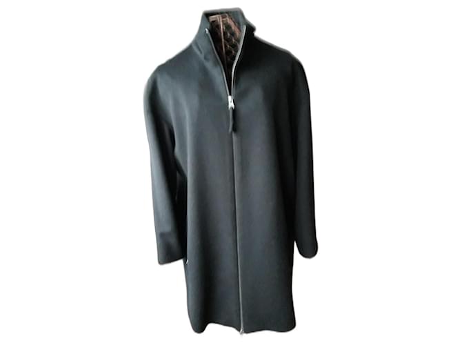 Aspesi Coats, Outerwear Black Wool  ref.427302