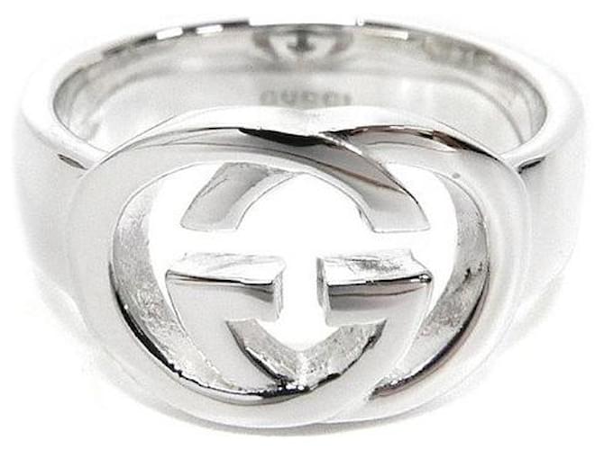[Used] Gucci Ring GUCCI Men's Ring Silver Brit Silver Silvery  ref.428564