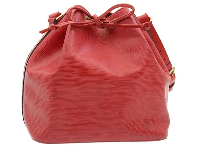 Noe Louis Vuitton Noé Red Leather  ref.429092