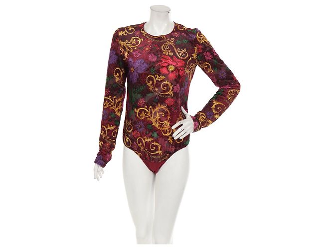 Versace Couture Multicolour Polyester Top Multiple colors