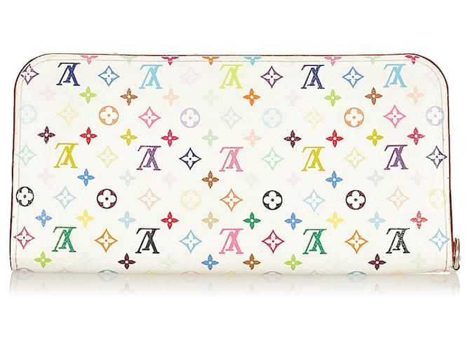 Louis Vuitton Multicolore Monogram Pattern Insolite Wallet - White
