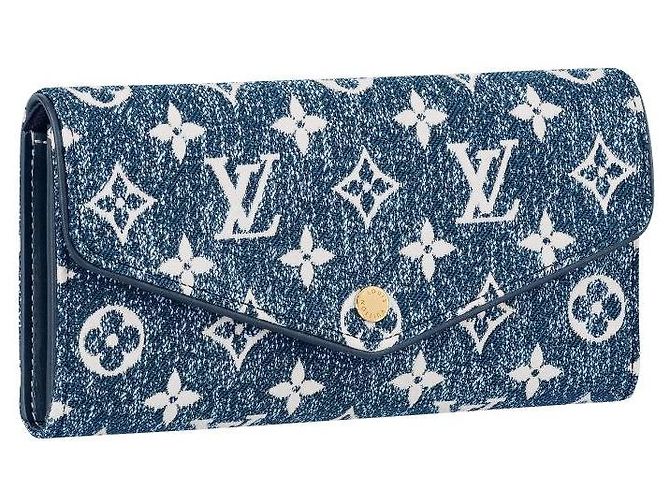 Louis Vuitton LV Sarah wallet new Blue