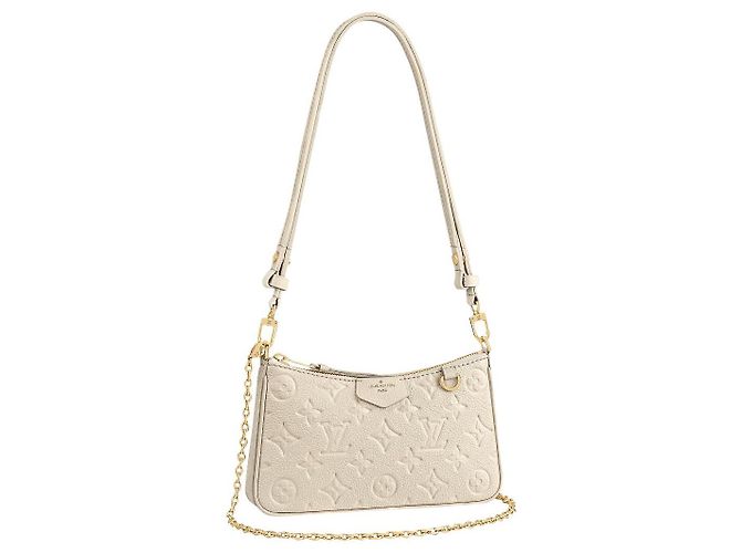 Louis Vuitton Pochette LV Easy sur sangle Écru