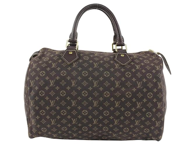 Louis Vuitton Monogram Mini Lin Idylle Speedy Bandouliere