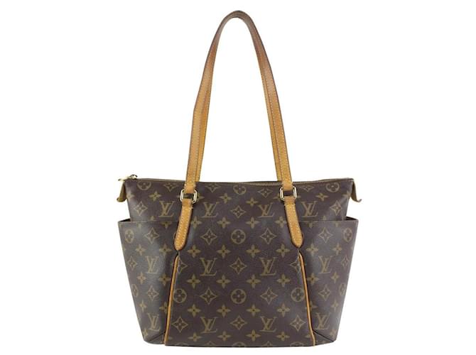 Louis Vuitton Monogram Totally PM Zip Tote Shoulder Bag Leather  ref.429470