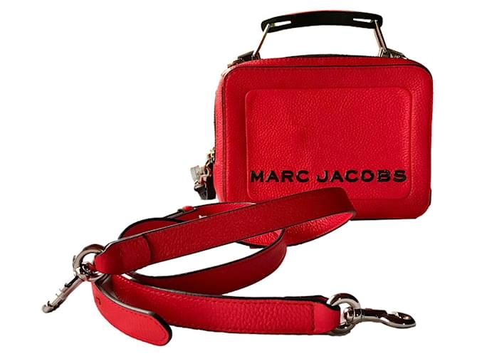 Marc Jacobs The Box bag Red Leather ref.429516 - Joli Closet