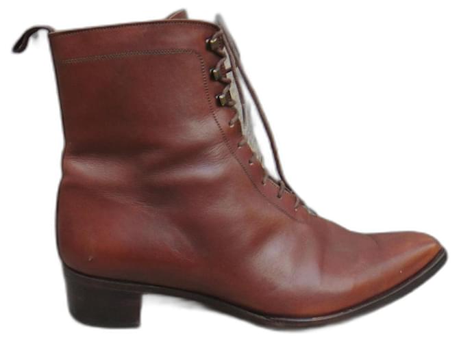 Sartore p boots 39 Brown Leather  ref.429518