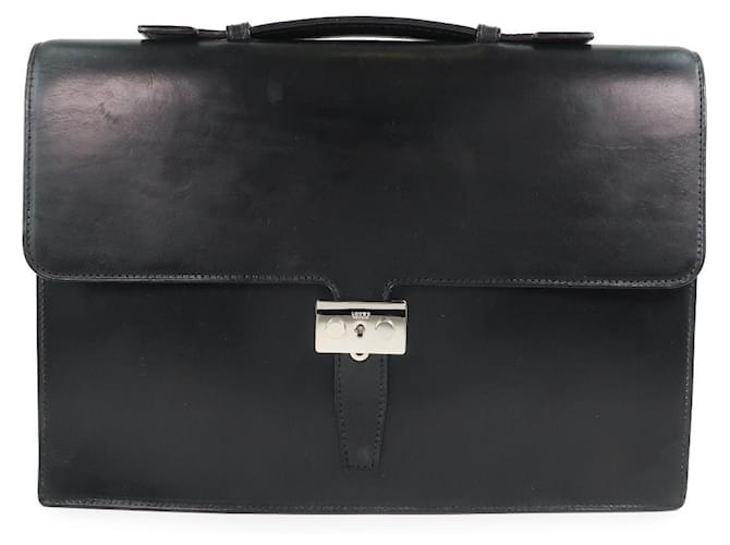 Loewe Briefcase Black Pony-style calfskin  ref.429587