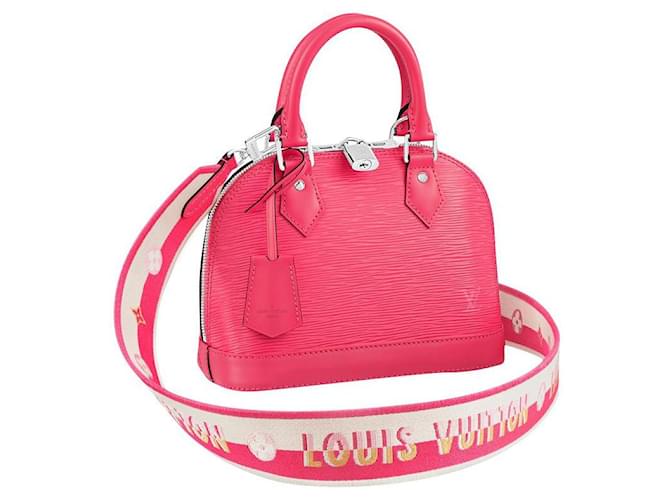 Louis Vuitton Segur with pink shoulder strap Brown Leather ref.106801 -  Joli Closet