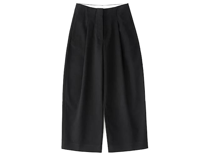 Studio Nicholson Dordoni Volume Pant Trousers Black Cotton ref