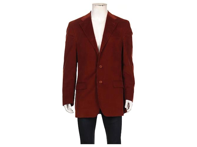 Ermenegildo Zegna Blazers Jackets Brown Cotton  ref.429960