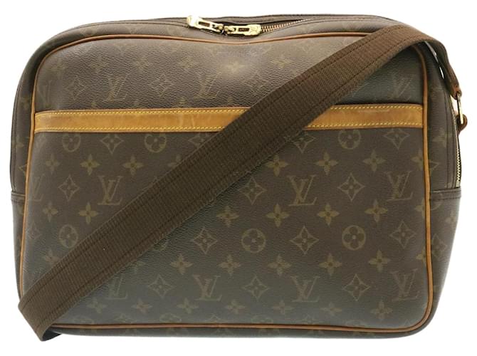 Louis Vuitton Reporter Brown Cloth  ref.430341