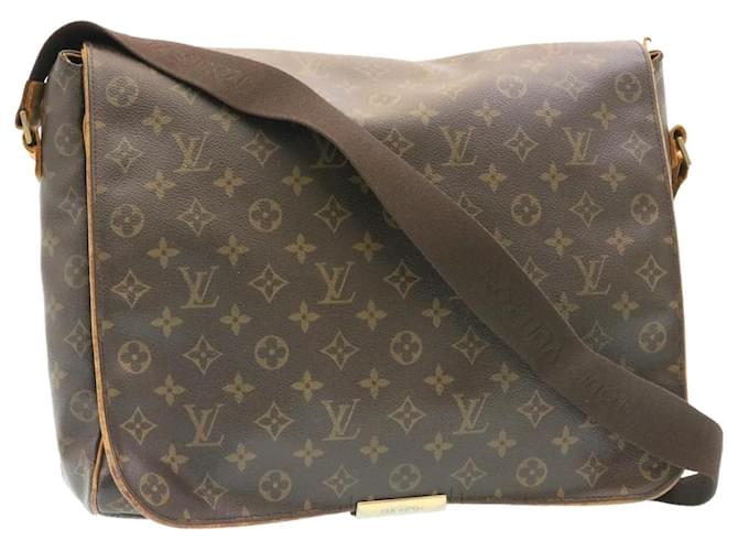 LOUIS VUITTON Shoulder Bag M45257 Aves Monogram canvas Brown mens