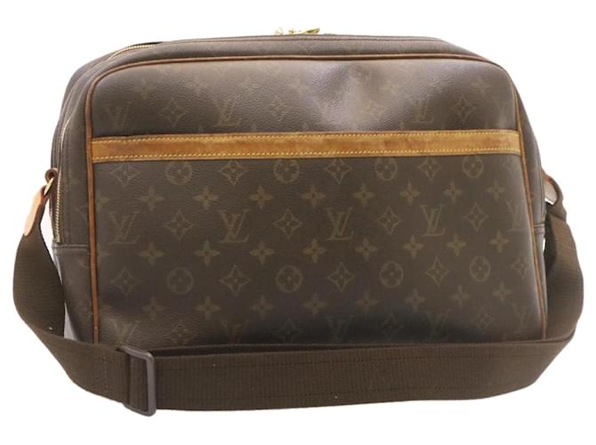 Auth Louis Vuitton Monogram Reporter GM M45252 Women's Shoulder Bag