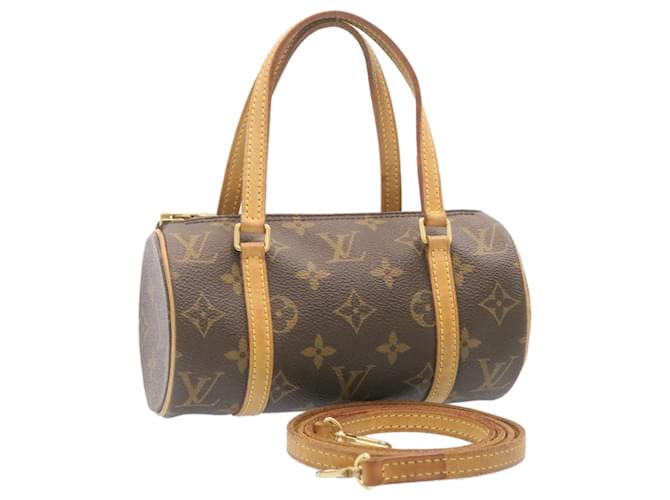 Louis Vuitton Monogram Papillon 19 Hand Bag M51389 LV Auth 25829 Cloth  ref.431376