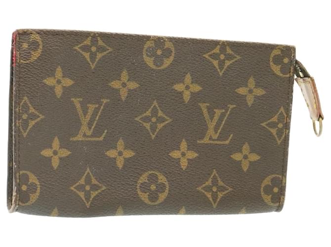 LOUIS VUITTON Monogram Bucket PM Zubehörtasche LV Auth ar5047 Leinwand  ref.431381