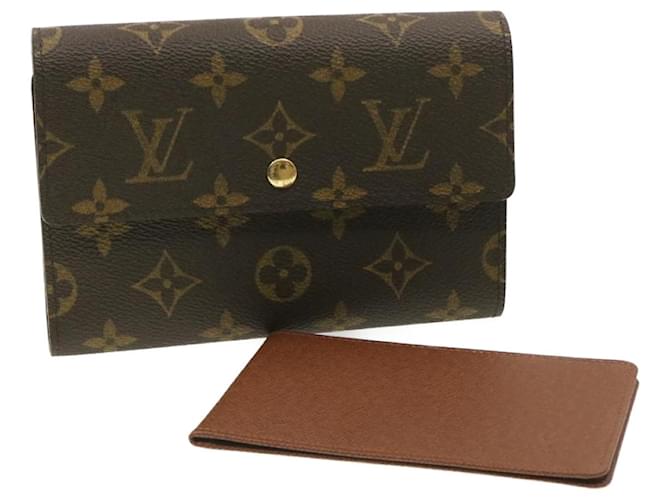 Louis Vuitton, Bags, Louis Vuitton Lv Tresor Etui Papier Trifold Wallet  Monogram