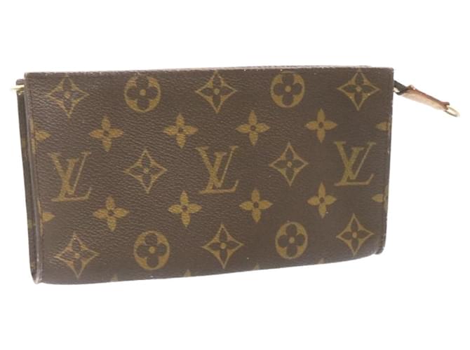 3ac2817] Auth Louis Vuitton Pouch Monogram Pochette Accessory