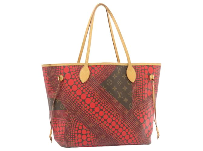 LOUIS VUITTON Monogram Dot Infinity Neverfull MM Tote Bag M40686 Auth LV 26095 Toile  ref.431502