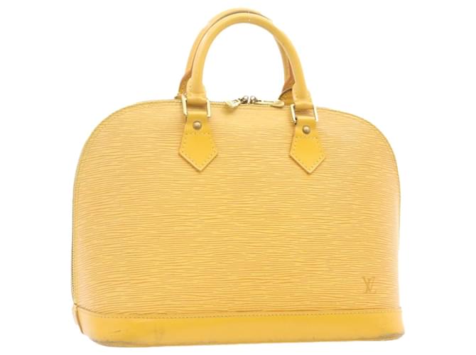 Louis Vuitton Alma PM Yellow Epi M52149