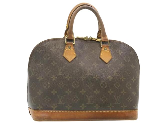 Borsa a mano Alma con monogramma LOUIS VUITTON M51130 LV Auth yt629 Tela  ref.431862