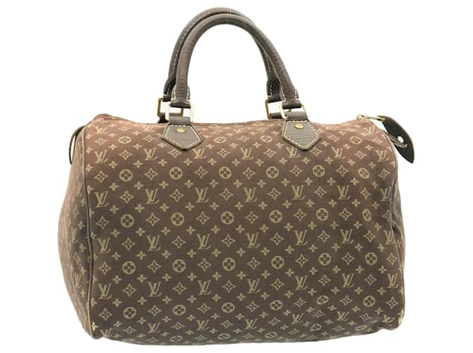 Louis Vuitton Speedy 30 Brown Monogram Idylle Canvas Ladies