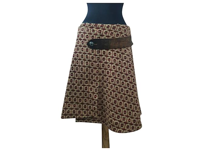 Autre Marque Skirts Multiple colors Wool  ref.432960