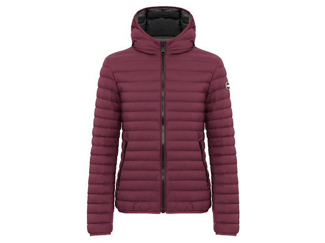 Colmar LIGHT DOWN HOODED JACKET Dark red