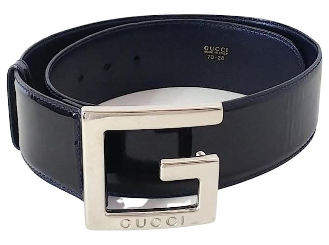 GUCCI Belt Black Leather ref.433311 - Joli Closet