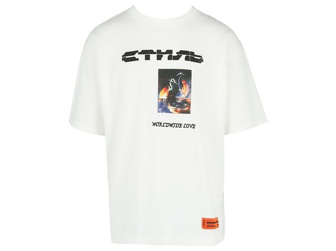 Heron Preston T-shirt à imprimé graphique