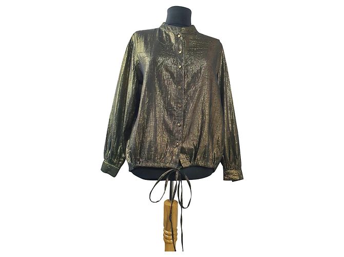 Autre Marque Camicia dorata Maison Hotel D'oro