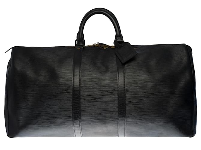 Shop for Louis Vuitton Black Epi Leather Keepall 45 cm Duffle Bag Luggage -  Shipped from USA